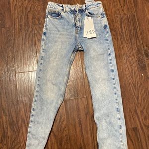 Zara jeans, size usa4, denim,